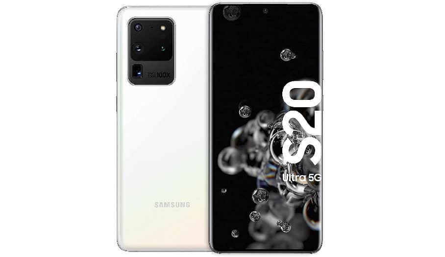 Samsung Galaxy S20 Ultra blanc
