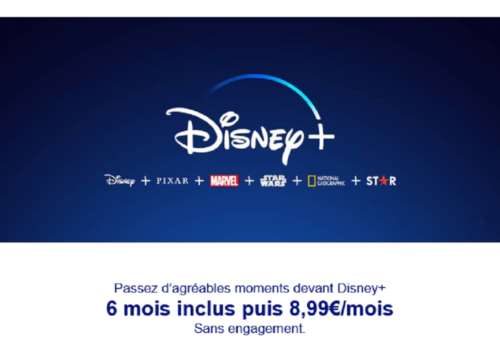 Free offre Disney+ pendant 6 mois aux abonnés Freebox Mini 4K