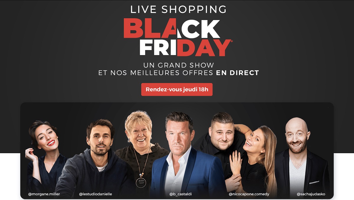 Live shopping black friday cdiscount