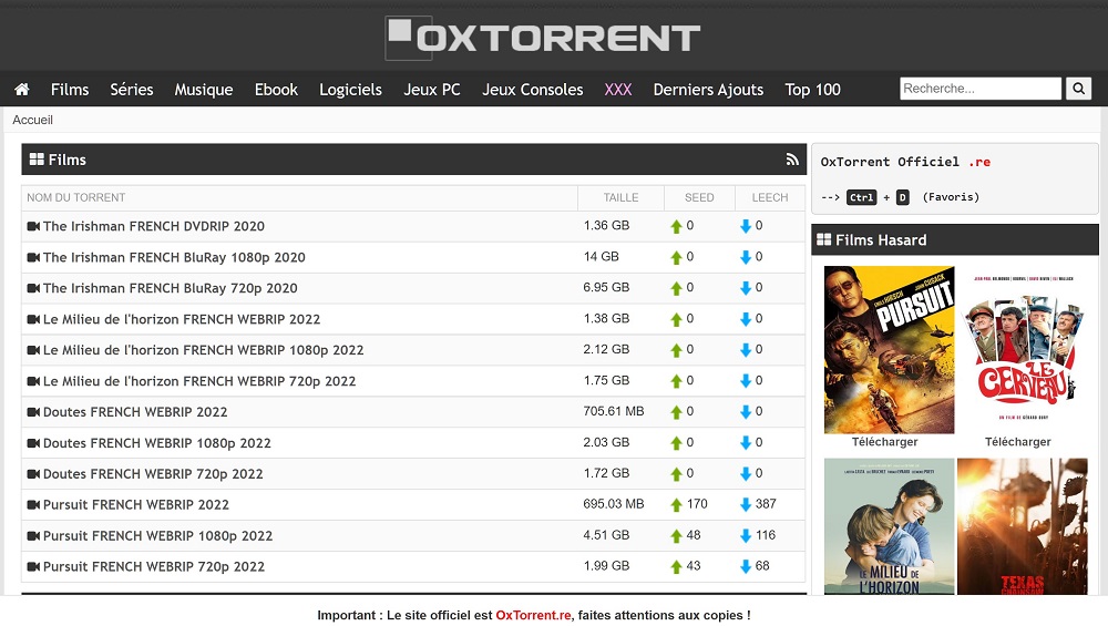 OxTorrent