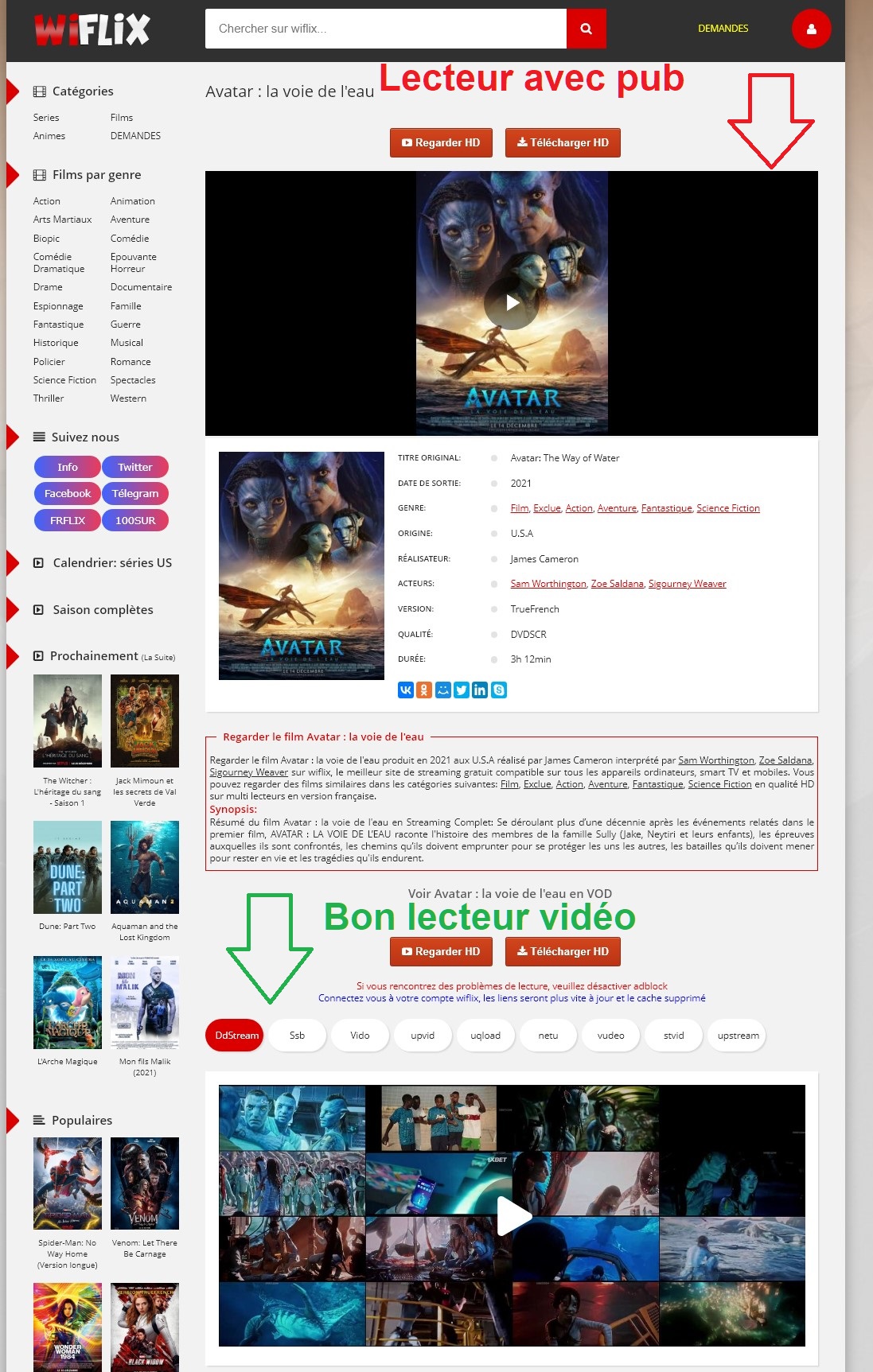 Avatar 2 La voie de l'eau : où voir le film en streaming gratuit ?