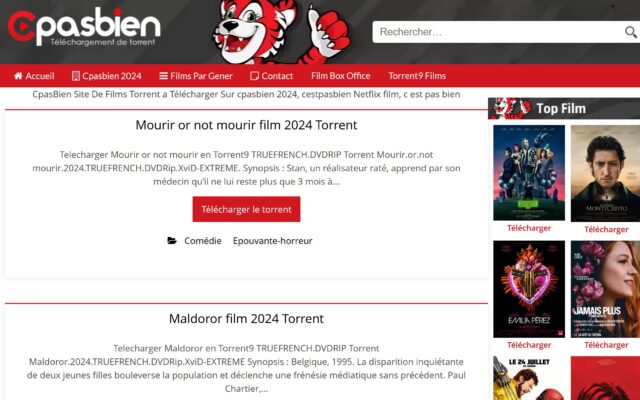 Cpasbien 2024 site torrent
